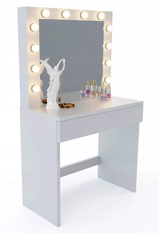 Makiažo/kosmetinis  staliukas su LED