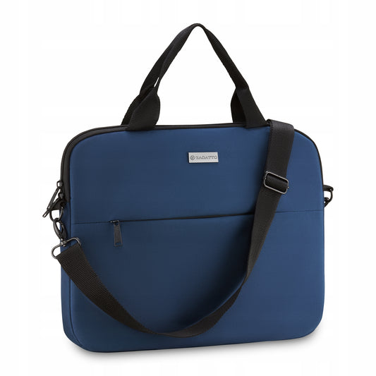 15,6 colio lengvas didelis darbo krepšys vyrams ir moterims, tamsiai mėlynas