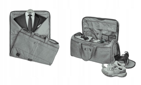 Kelioninis krepšys s-zone unisex 50 L kostiumui ir batams