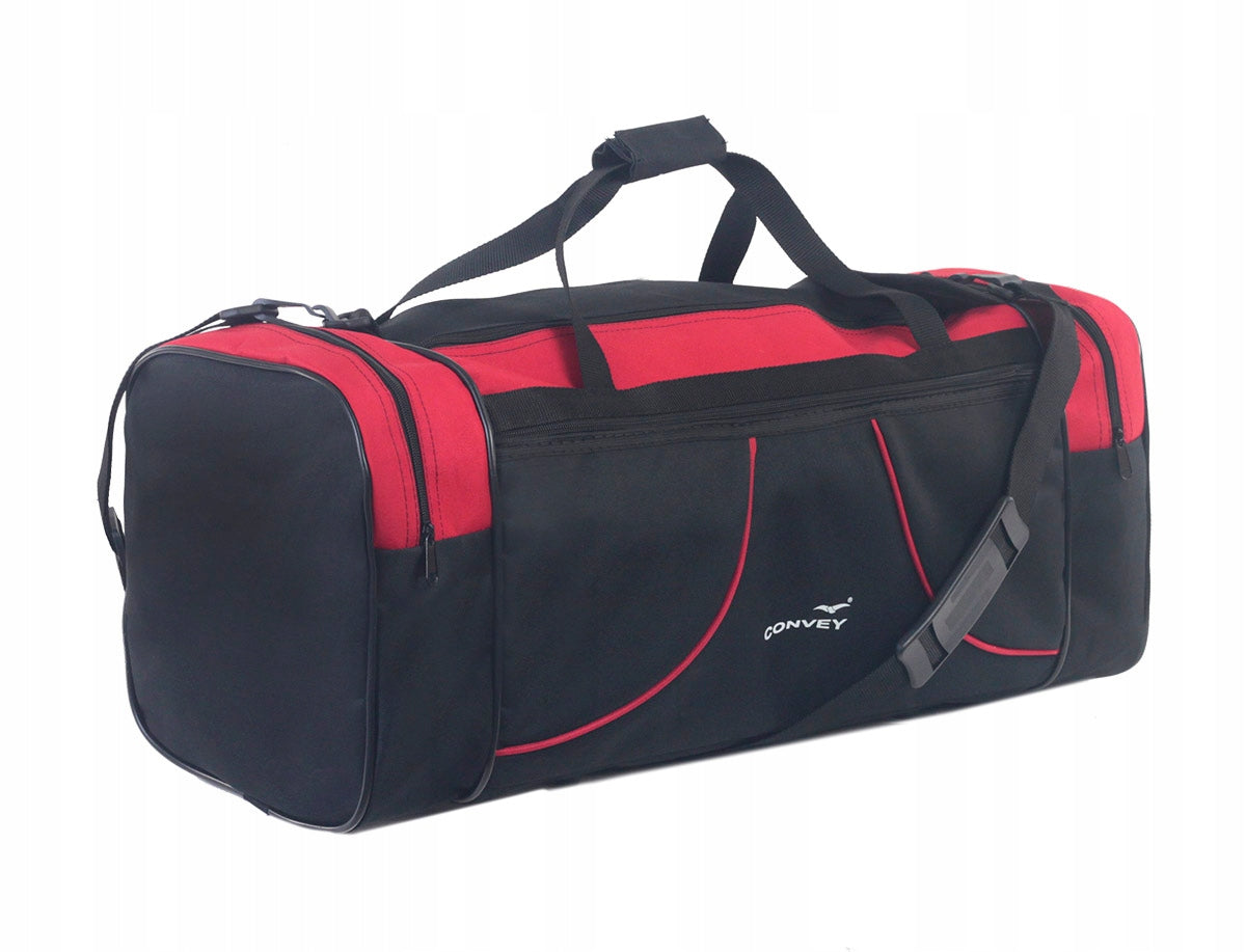 Didelis sportinis kelioninis treniruočių krepšys 55L 64x26x25 CONVEY, Lenkijos produktas