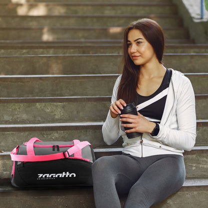 Moterims sportinė rankinė į sporto salę, treniruotėms, kelioninė rankinė ant peties ZAGATTO