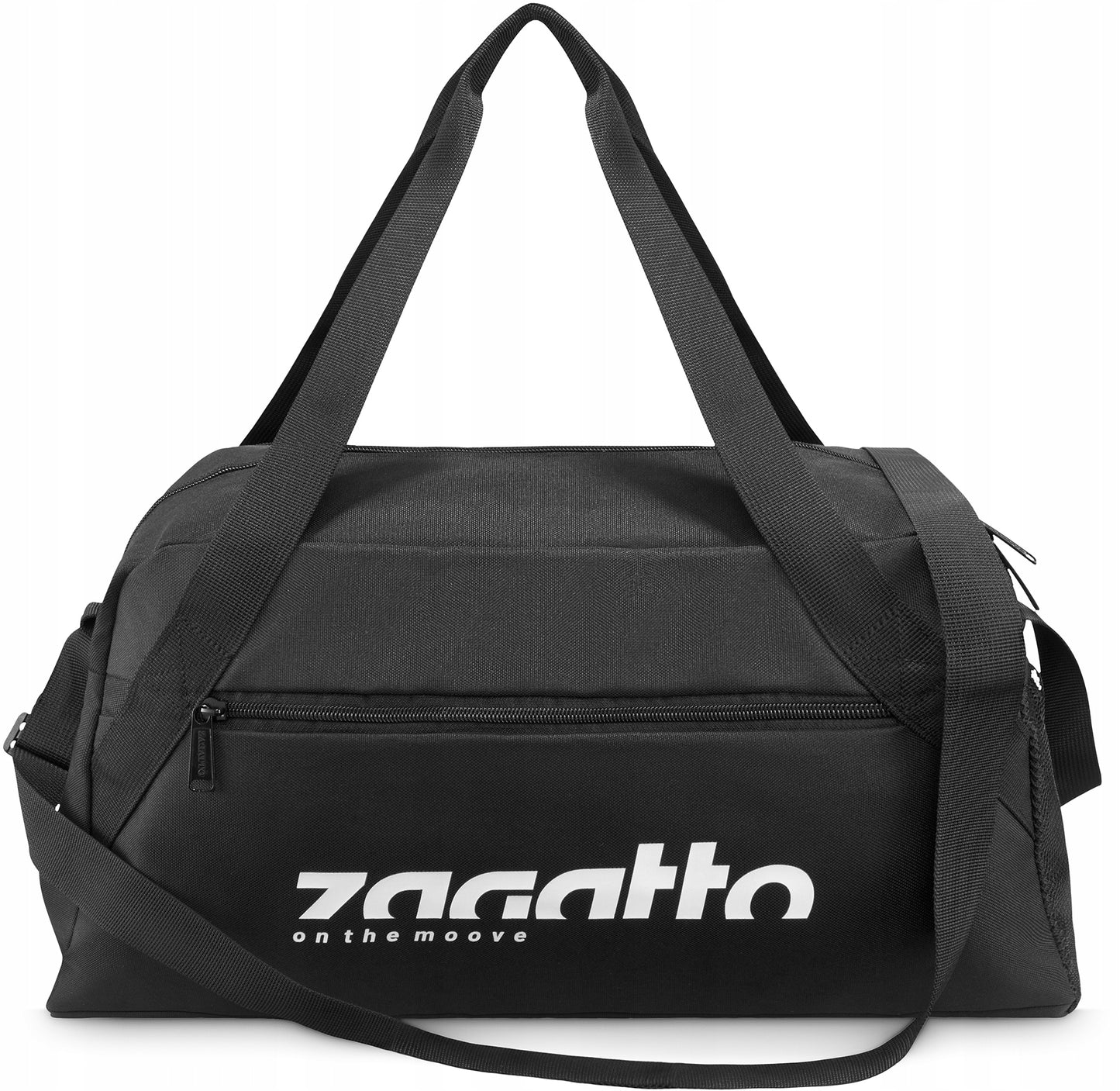 Juodas lengvas sportinis kelioninis krepšys vyrams ir moterims, skirtas sporto salei ZAGATTO