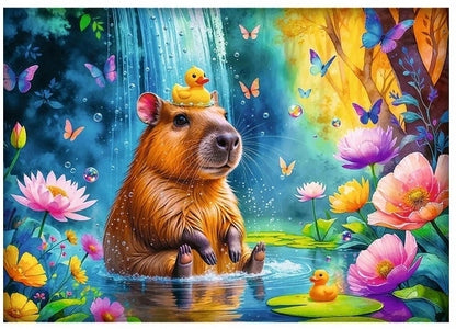 Trefl 10949 Dėlionė su Kapibara 1000 detalių