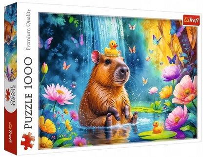 Trefl 10949 Dėlionė su Kapibara 1000 detalių