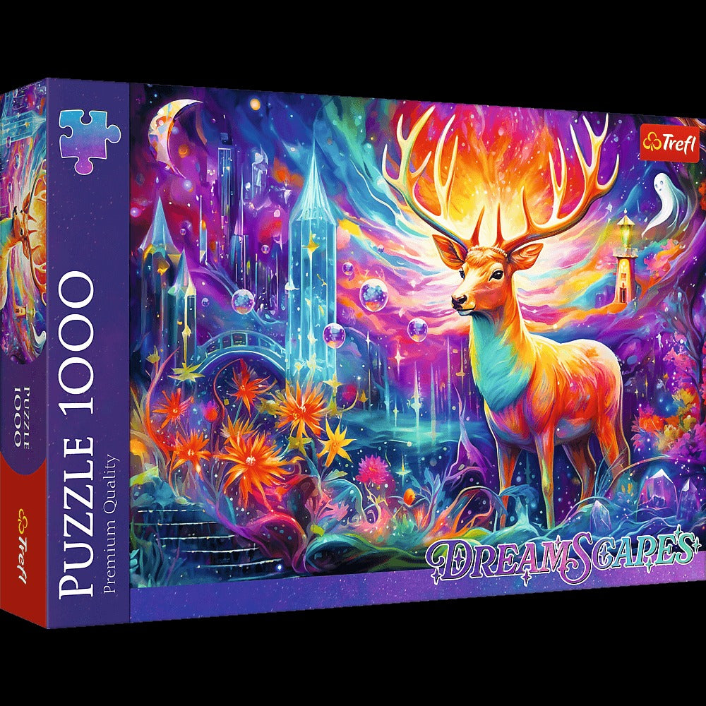 Dėlionė 1000 detalių Mistiškas elnias, Trefl