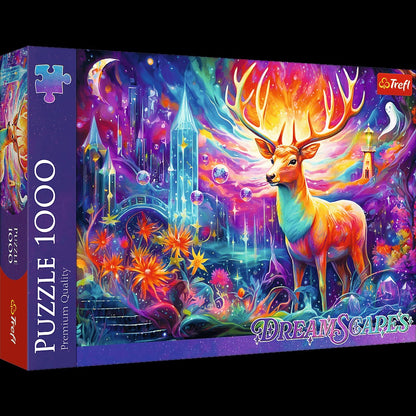 Dėlionė 1000 detalių Mistiškas elnias, Trefl