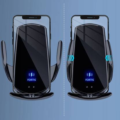 Automobilinis laikiklis su 15W indukcine įkrove telefonui