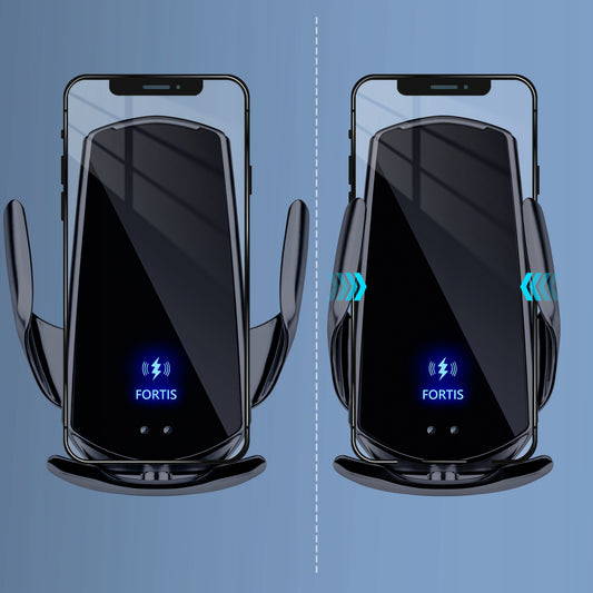 Automobilinis laikiklis su 15W indukcine įkrove telefonui