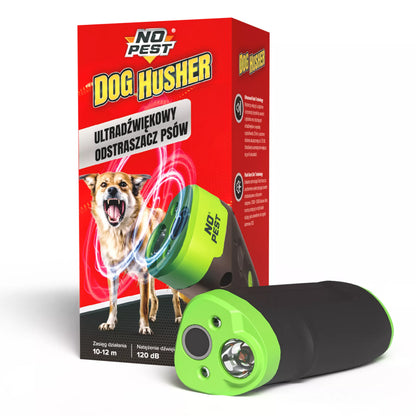 Ultragarsinis šunų atbaidiklis su garsiniu ir šviesos signalu