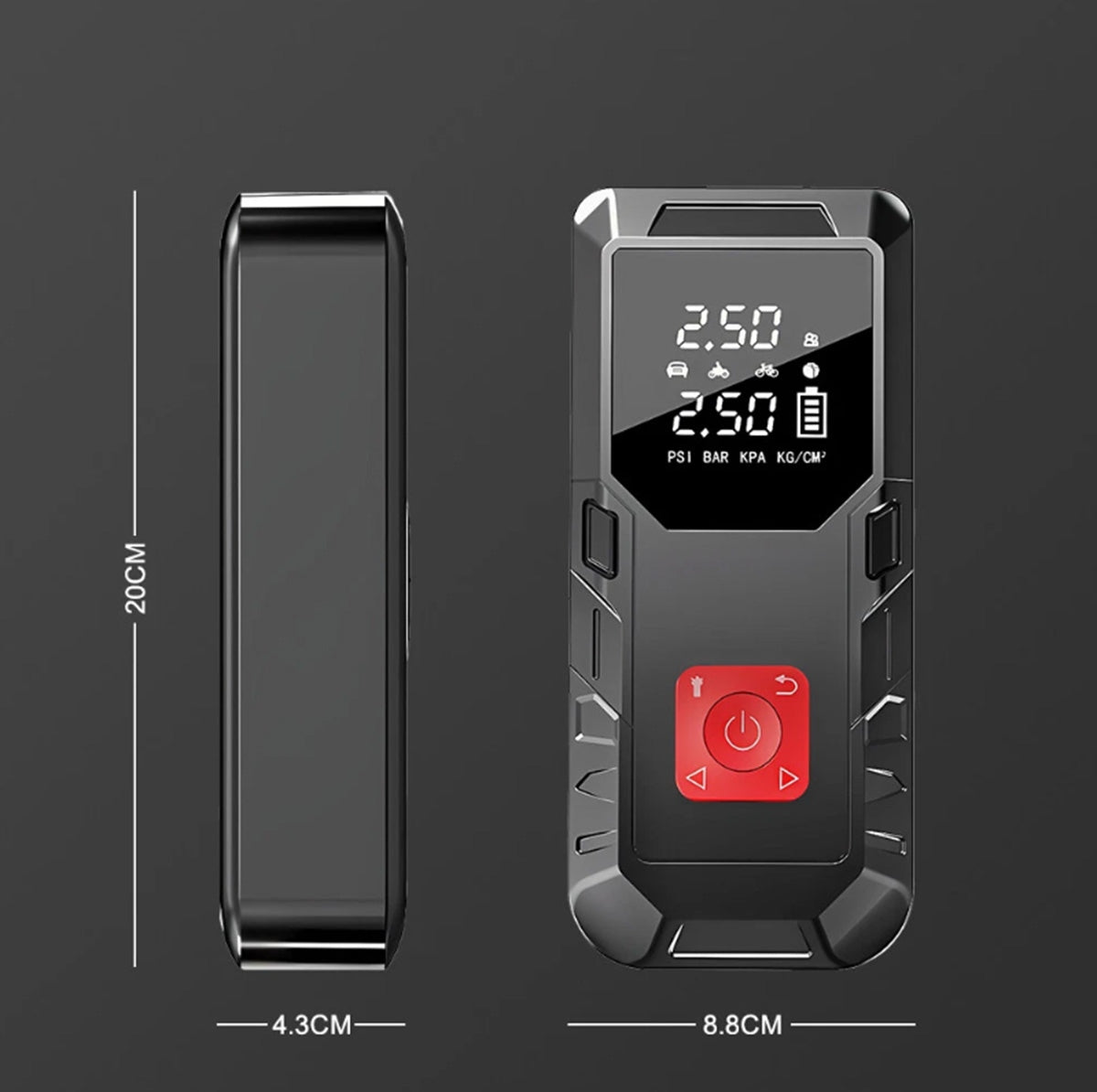 Užkurimo įrenginys "Jump Starter Booster" pakrovėjas starteris "Powerbank"