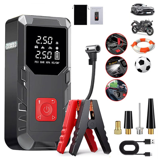 Užkurimo įrenginys "Jump Starter Booster" pakrovėjas starteris "Powerbank"