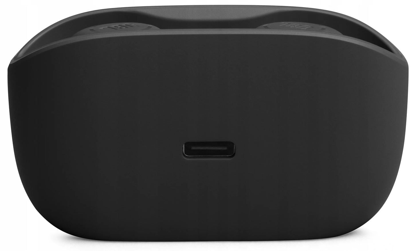 Belaidės ausinės Bluetooth, juodos, su mikrofonu ir dėklu