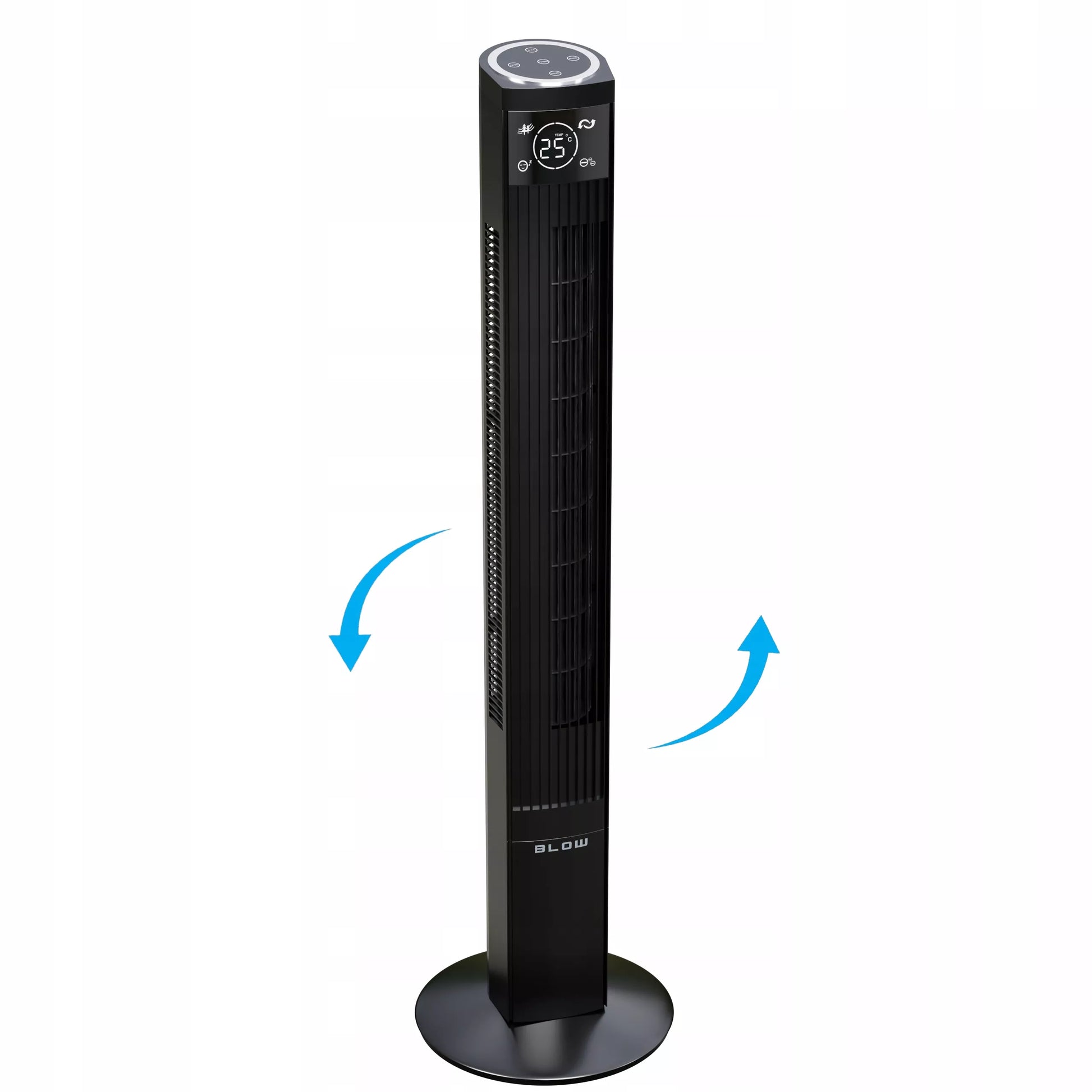 Stovintis koloninis ventiliatorius / fanas BLOW 121 cm su nuotolinio valdymo pulteliu