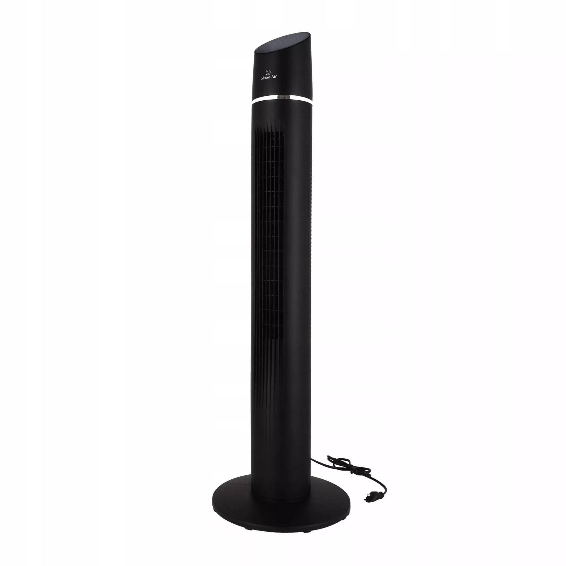Grindinis stovintis ventiliatorius Tower Fan XL – juodas