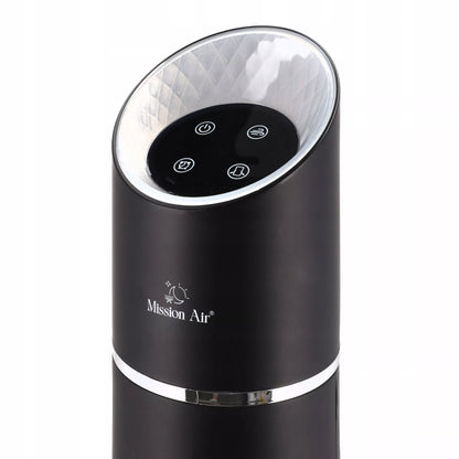 Grindinis stovintis ventiliatorius Tower Fan XL – juodas