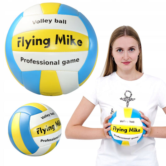 Patvarus ir Minkštas Tinklinio Kamuolys FLYING MIKE - 5 dydis