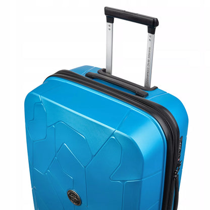 Vidutinio dydžio kelioninis lagaminas su ratukais iš polipropileno SwissBag Lava 66 cm
