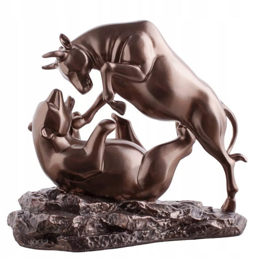 Walka Rynkowa skulptūra "Jaučio prieš mešką" 57Special Replicas BULL-01