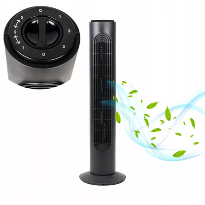 Stulpinis ventiliatorius / fanas Kobi  45W juodas