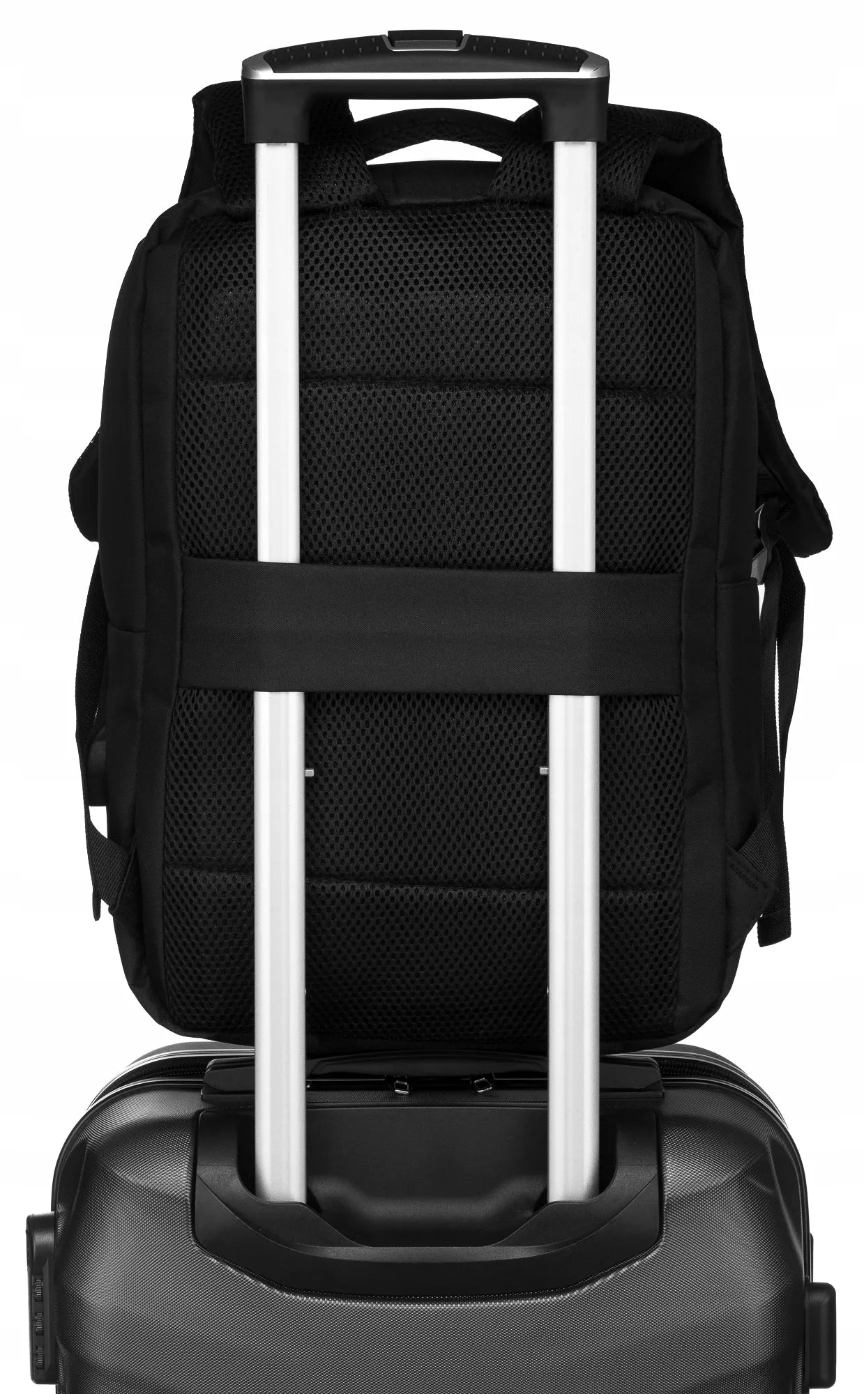 Verslo ir kelionių kuprinė su laptopo skyriumi ir USB įkrovimo jungtimi