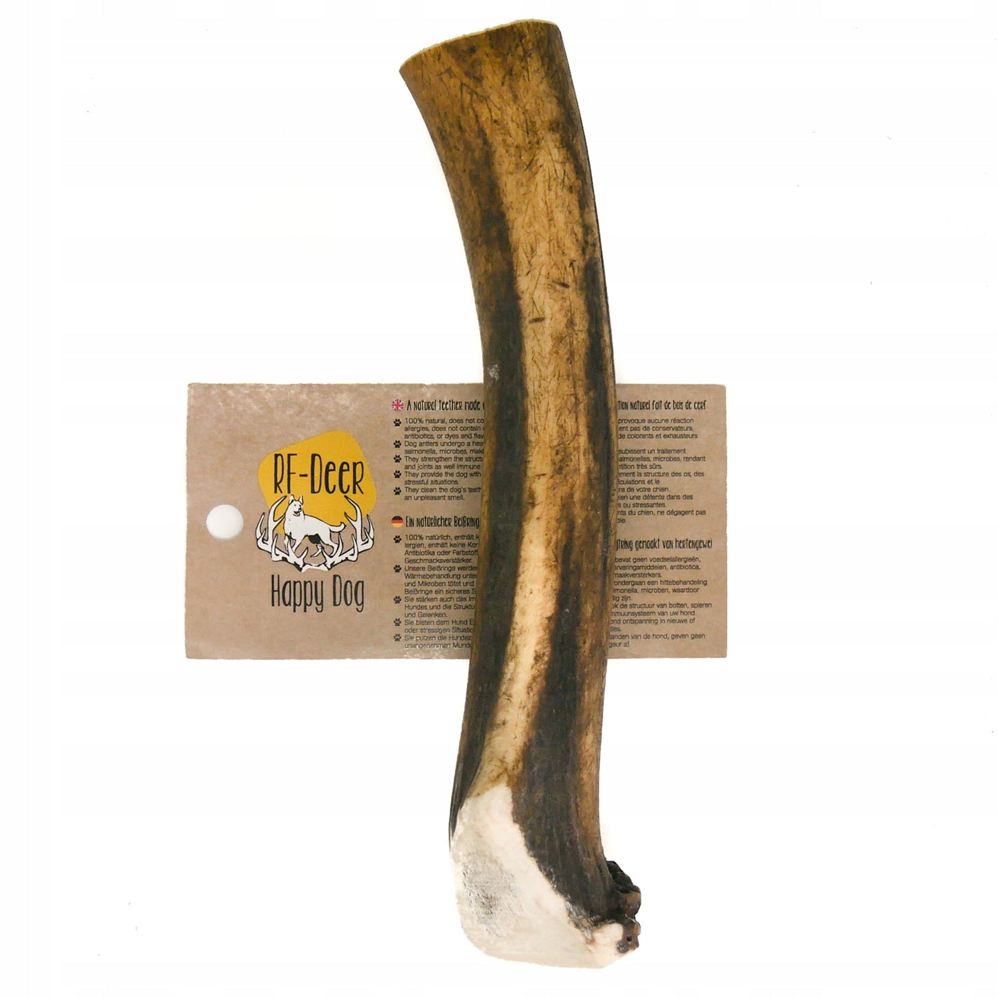 XL kietas elnio ragas 17-19 cm Natūralus kramtalas kramtalai iš ragų elnio ragų šuniui