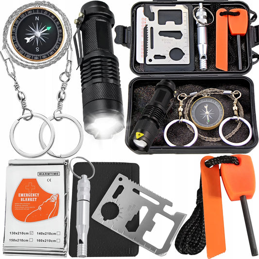 XXL karinis išgyvenimo rinkinys taktinių įrankių komplektas RT0276