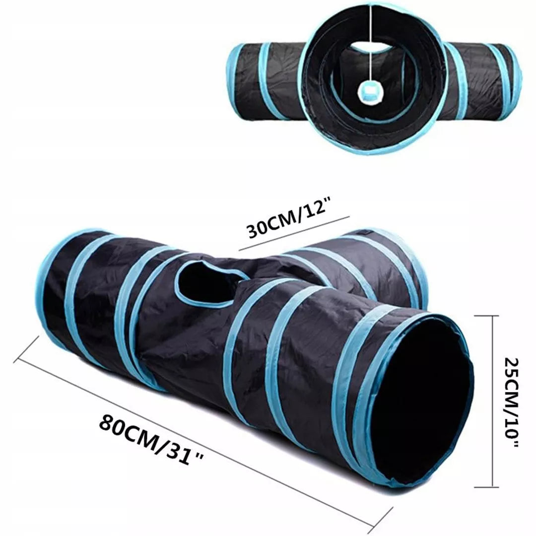 KAČIŲ ŽAISLŲ XXL KOMPLEKTAS 21 ELEMENTAS: TUNELIS, NAMELIS 80CM, BUMBALAI, MEŠKERĖLĖ, PELĖ