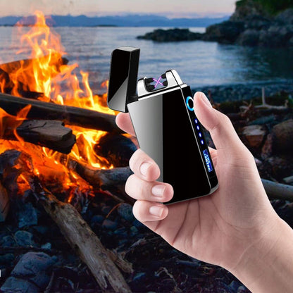 Plazminis Elektrinis Uždegiklis su USB Įkrovimu – Modernus ir Elegantiškas