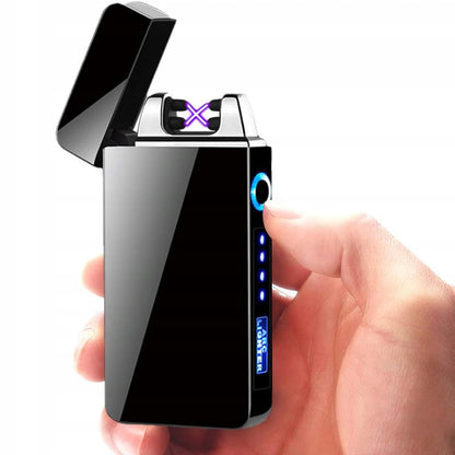 Plazminis Elektrinis Uždegiklis su USB Įkrovimu – Modernus ir Elegantiškas