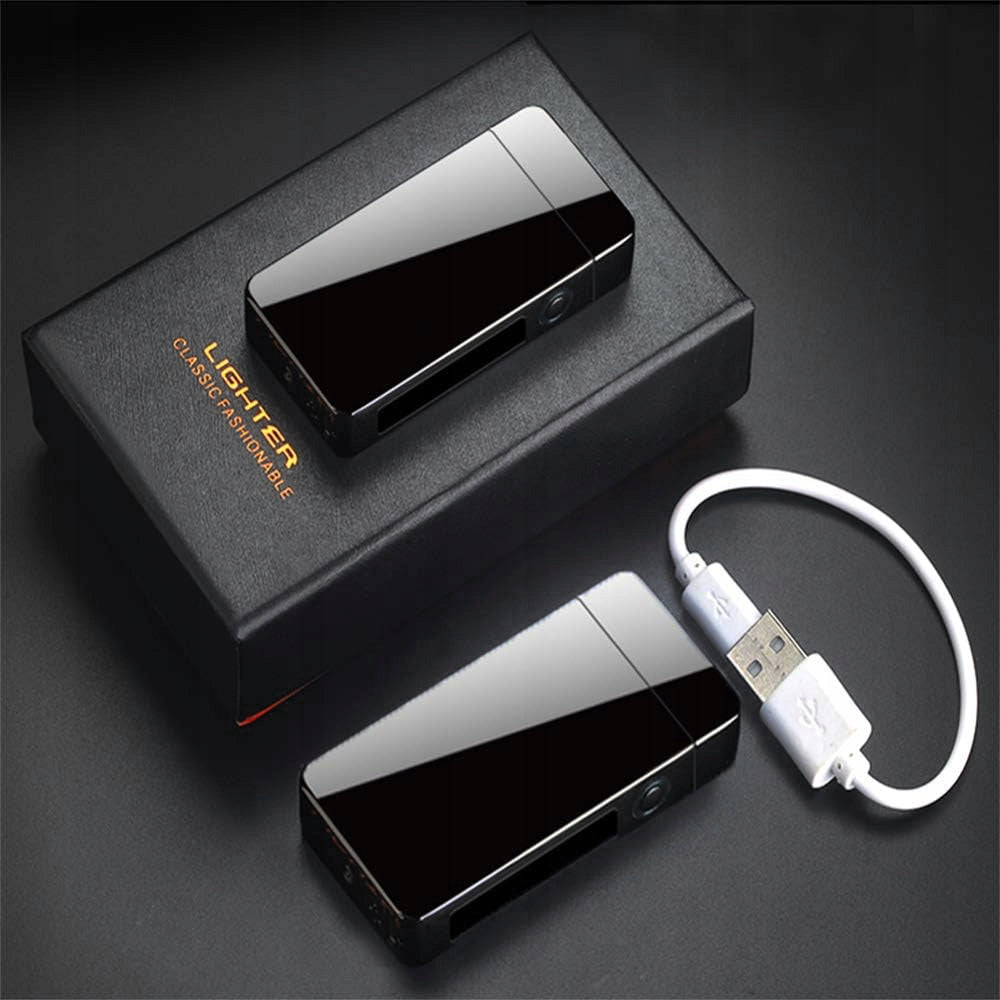 Plazminis Elektrinis Uždegiklis su USB Įkrovimu – Modernus ir Elegantiškas