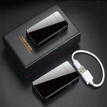 Plazminis Elektrinis Uždegiklis su USB Įkrovimu – Modernus ir Elegantiškas