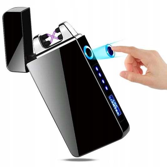 Plazminis Elektrinis Uždegiklis su USB Įkrovimu – Modernus ir Elegantiškas