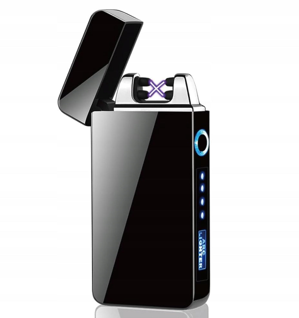 Plazminis Elektrinis Uždegiklis su USB Įkrovimu – Modernus ir Elegantiškas