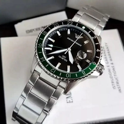 Laikrodis Emporio Armani AR11589 Povandeninis Originalus Sertifikatas GW24 + Dėžutė