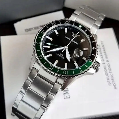 Laikrodis Emporio Armani AR11589 Povandeninis Originalus Sertifikatas GW24 + Dėžutė