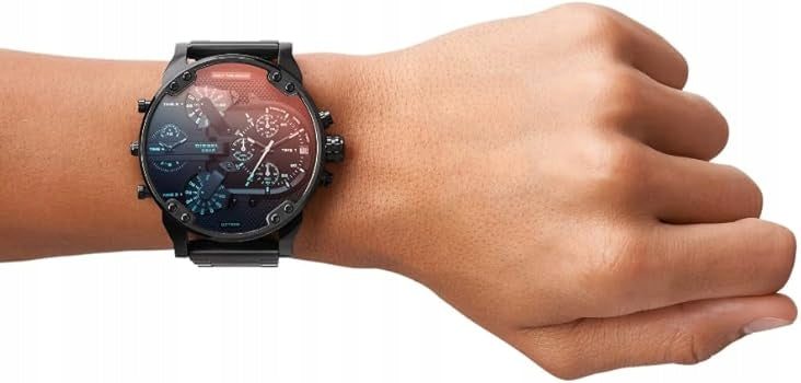 Vyriškas laikrodis Diesel DZ7395 MR DADDY 2.0 Originalus Garantija 24 mėn. + Dėžutė