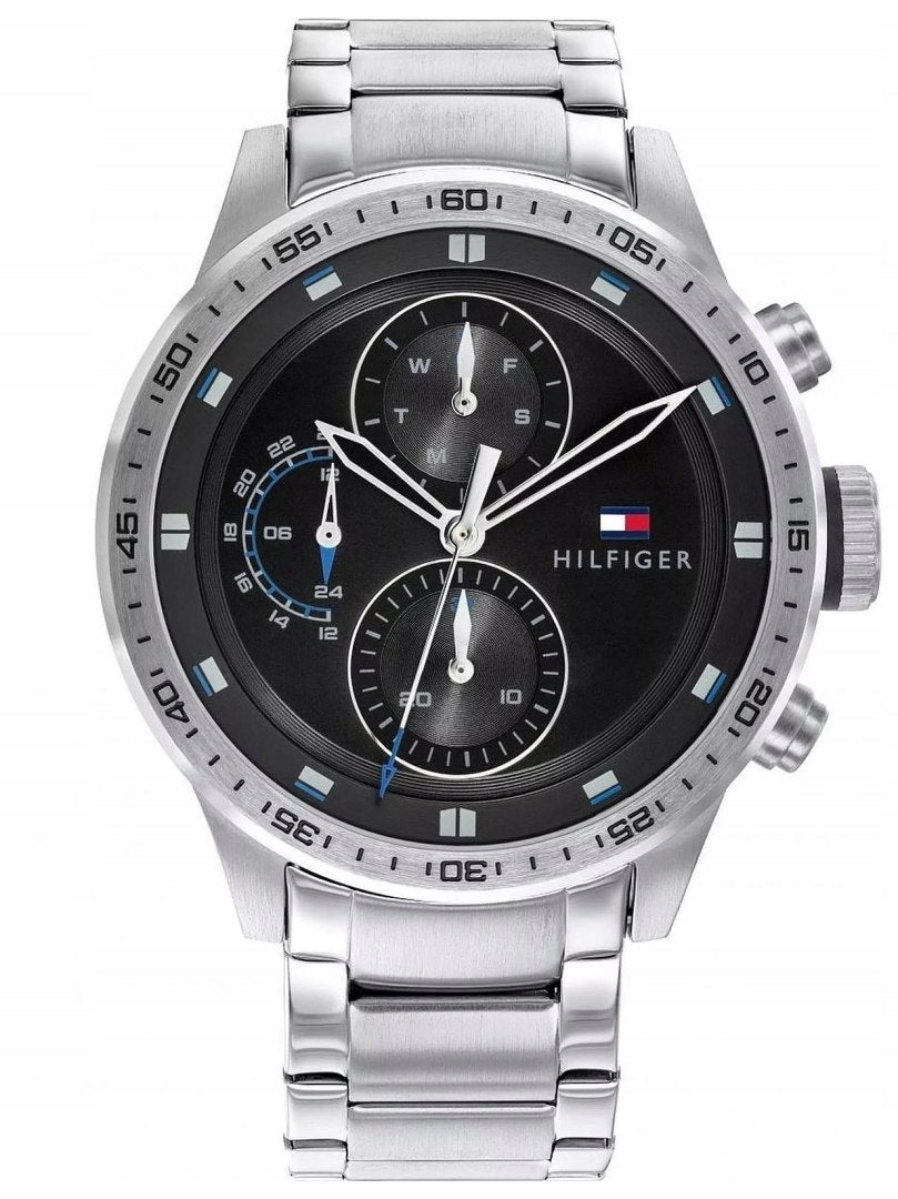 Vyriškas laikrodis TOMMY HILFIGER 1791805 TRENT + BOX