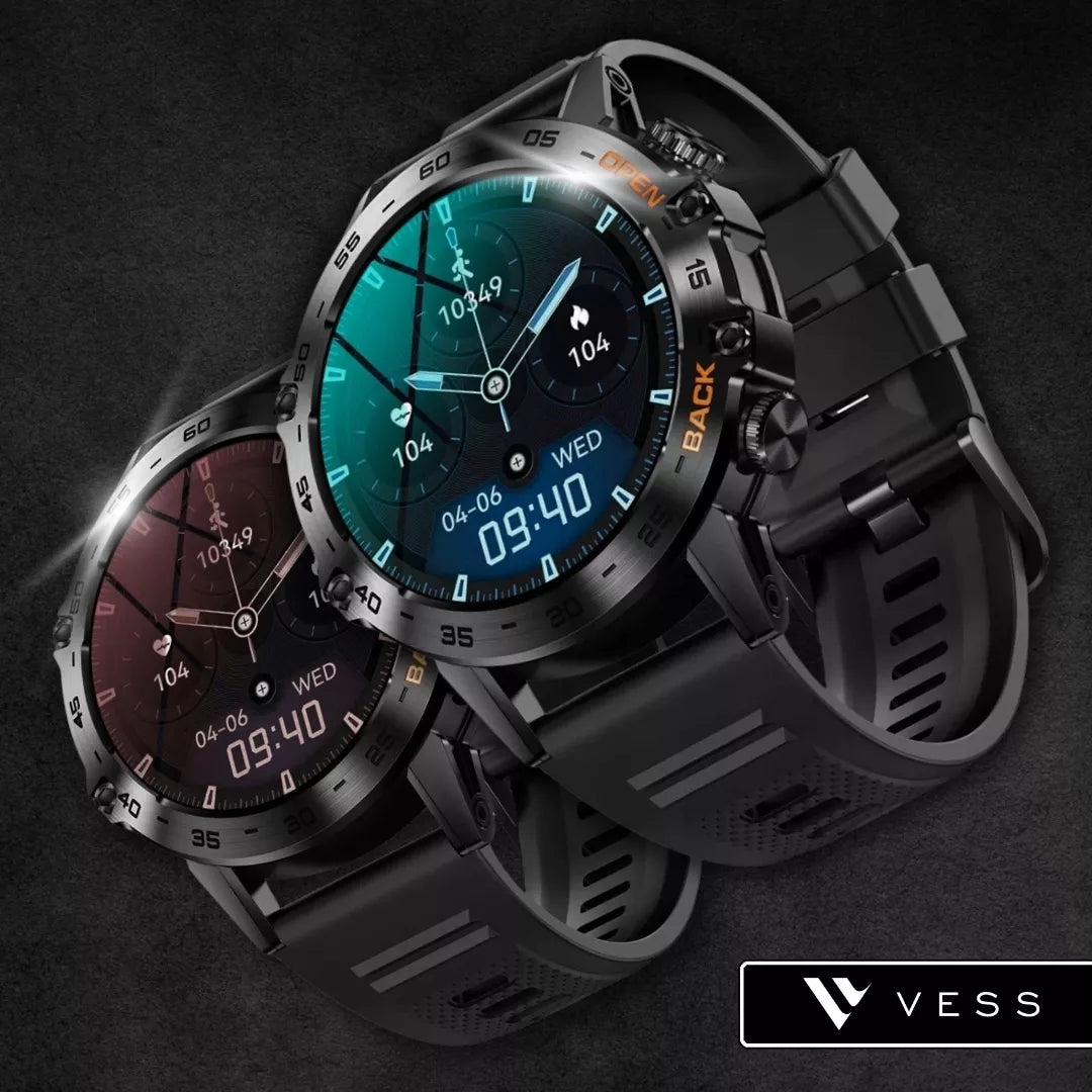 Išmanusis laikrodis vyriškas X360, skambučiai, meniu LT