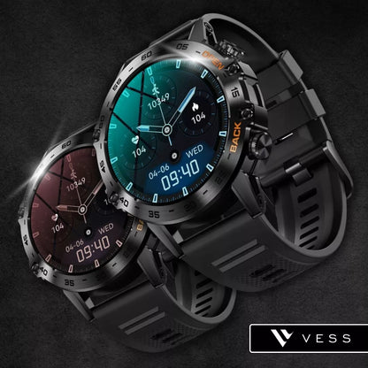 Išmanusis laikrodis vyriškas X360, skambučiai, meniu LT