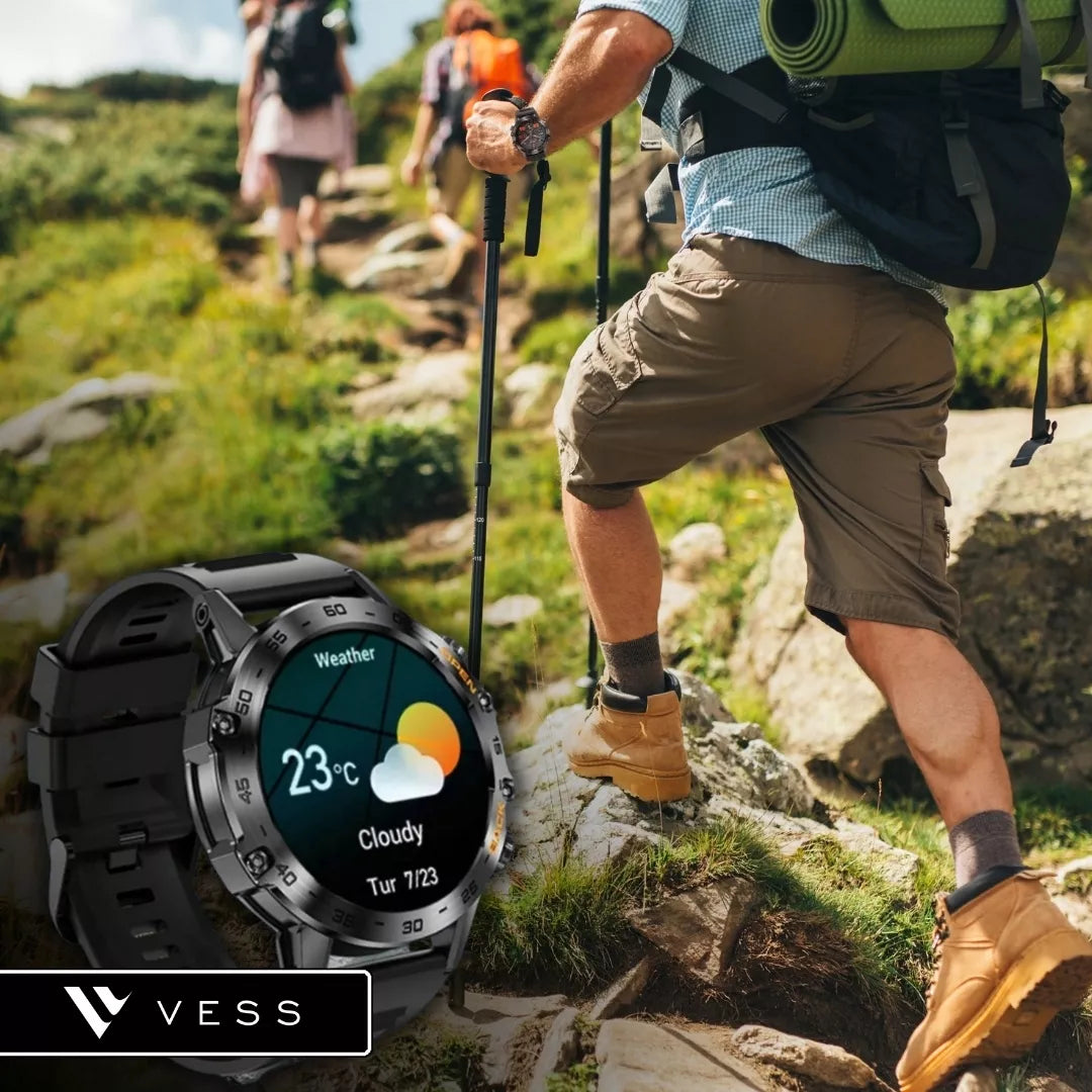 Išmanusis laikrodis vyriškas X360, skambučiai, meniu LT