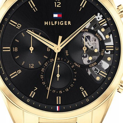 Laikrodis TOMMY HILFIGER 1710447 BAKER Auksinis Originalus + Dėžutė