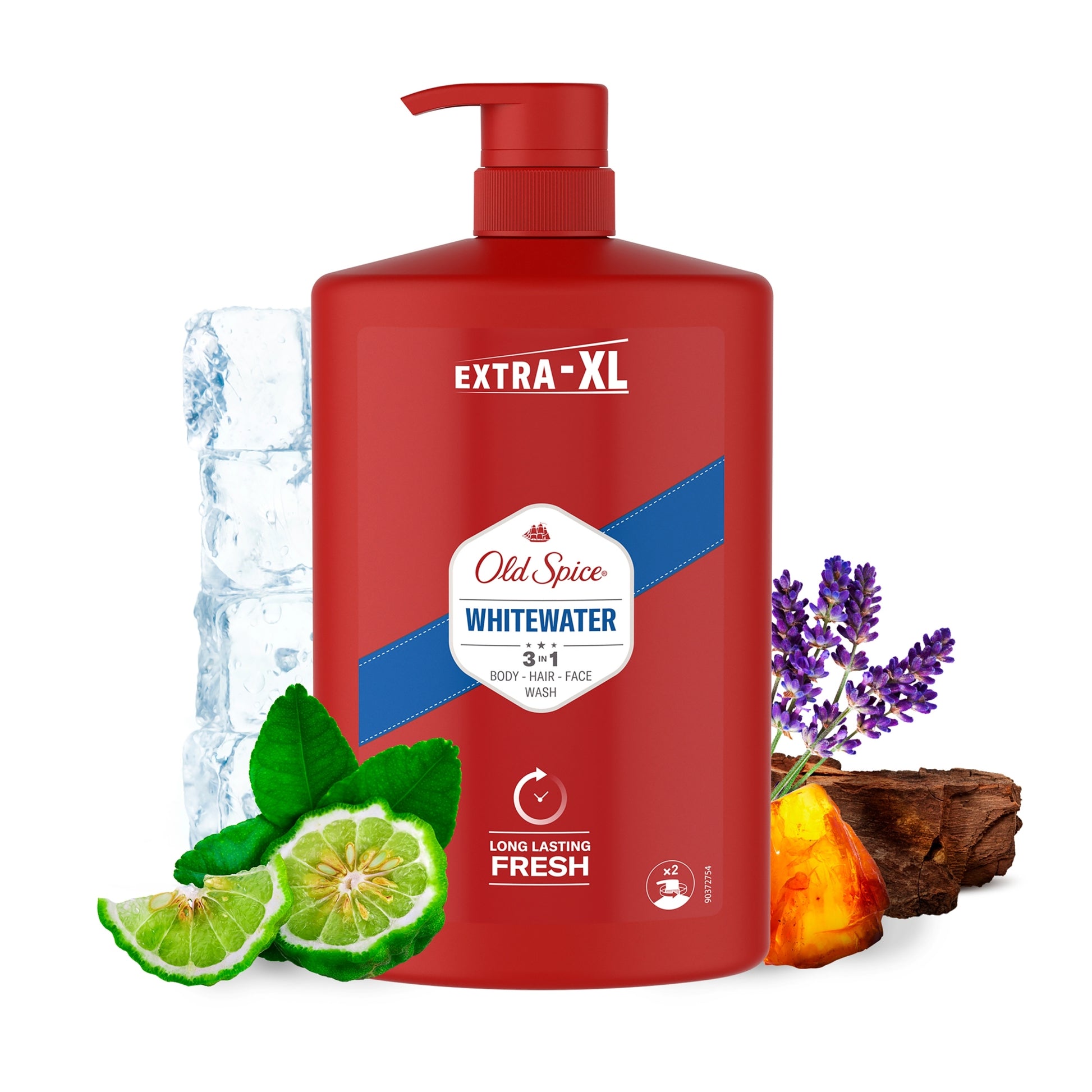 Dušo želė 3IN1 OLD SPICE WHITEWATER 1000 ML