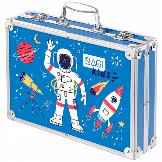 Meninis rinkinys tapybai ir piešimui vaikams, KREIDELĖS DĖKLE, 145 el.