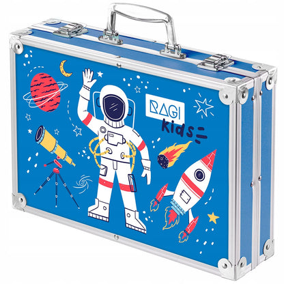 Meninis rinkinys tapybai ir piešimui vaikams, KREIDELĖS DĖKLE, 145 el.