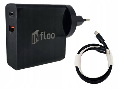 Įkrovimo rinkinys GaN 65W įkroviklis + 3in1 indukcinis įkroviklis + 1M kabelis