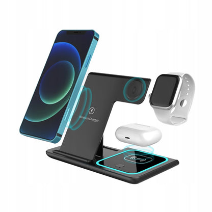 Įkrovimo rinkinys GaN 65W įkroviklis + 3in1 indukcinis įkroviklis + 1M kabelis