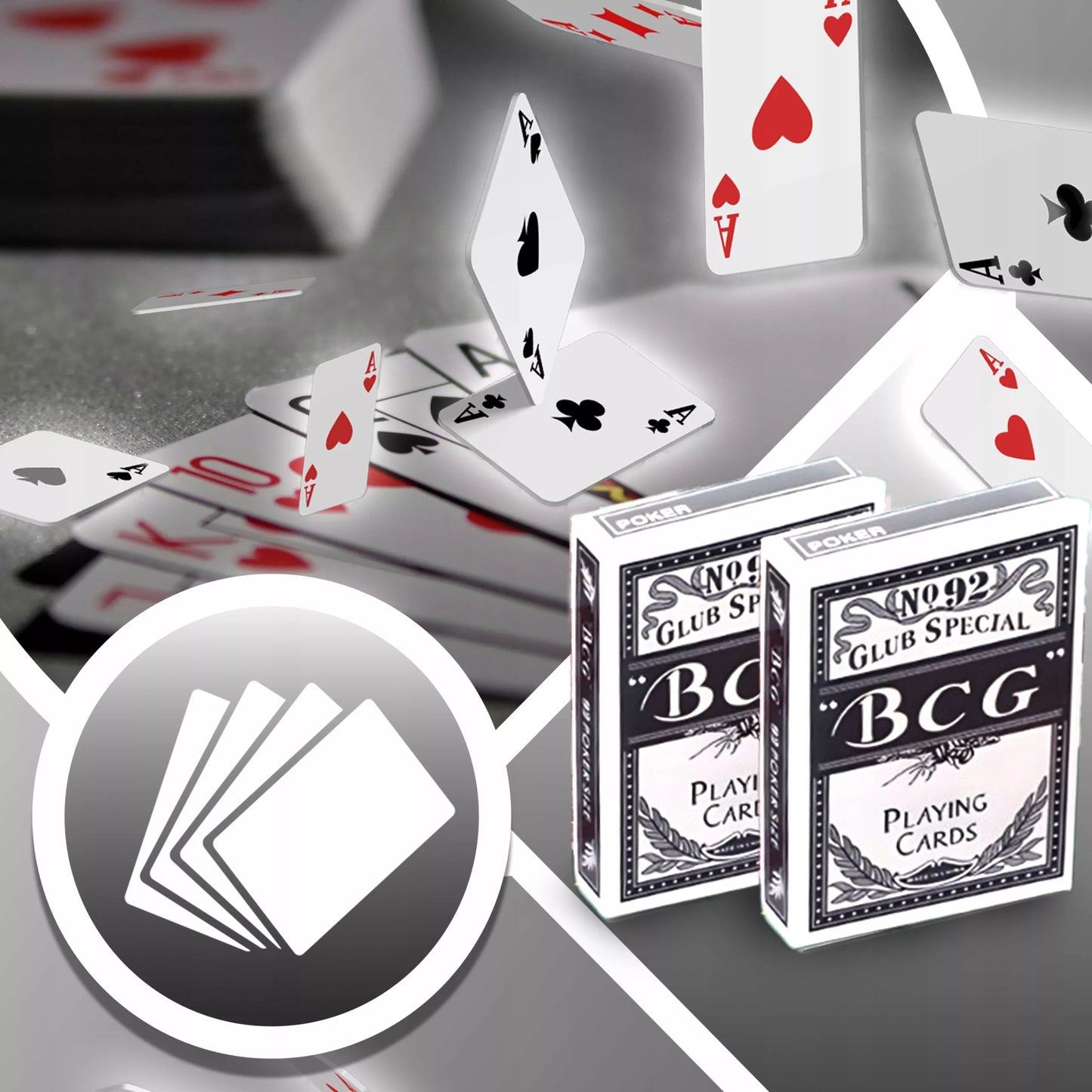 Pokerio rinkinys 500 žetonų, lagaminas, kortos, Teksaso kauliukai, didelis