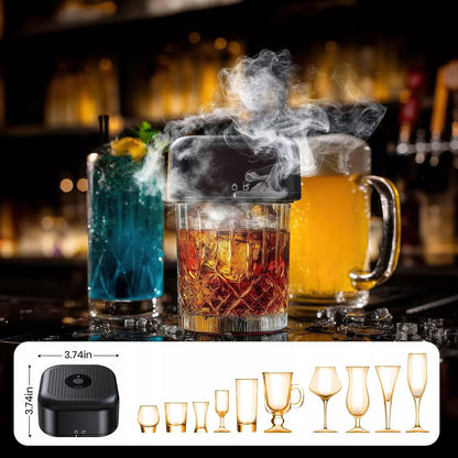 AUTOMATINIS KOKTEILIŲ RŪKYMO RINKINYS BARUI SMART SMOKER DOVANŲ