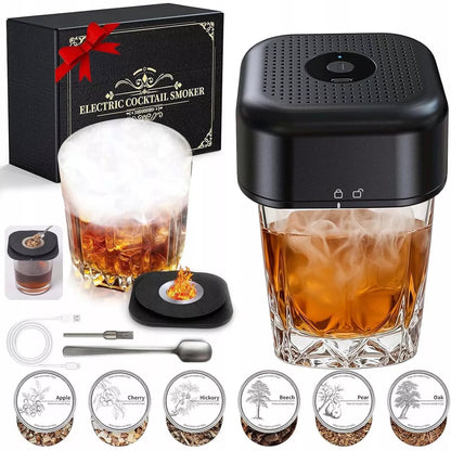 AUTOMATINIS KOKTEILIŲ RŪKYMO RINKINYS BARUI SMART SMOKER DOVANŲ