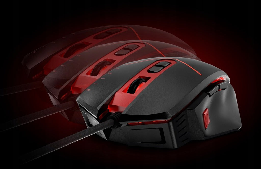 Gaming rinkinys ACER NITRO II RGB pelė + Trust XXL pelės kilimėlis